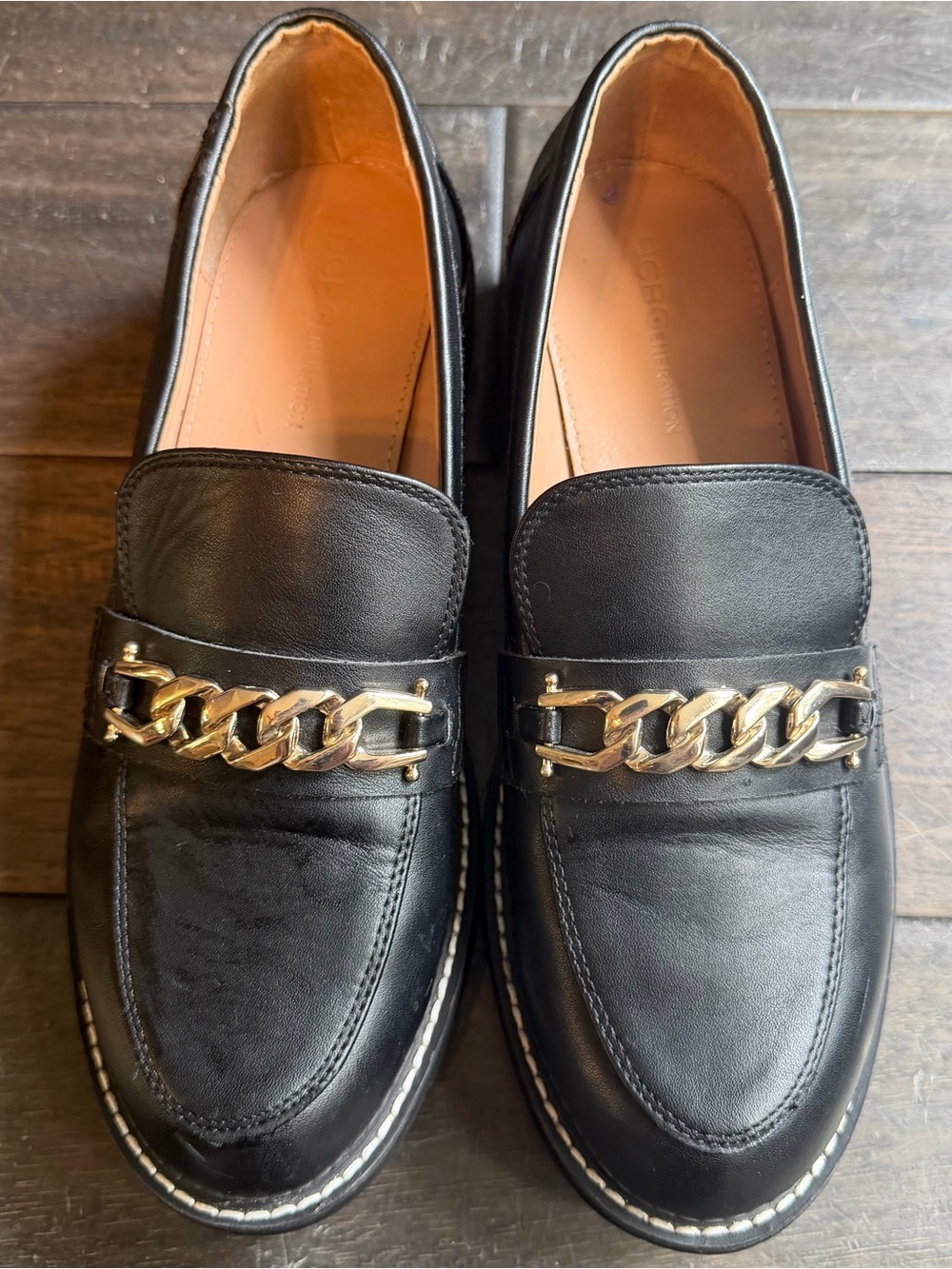 BCBGeneration Tinaa Women’s Black Slip-On Loafer GN220602 Size 8.5 M